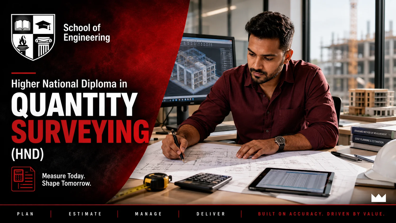 Higher National Diploma in Quantity Surveying