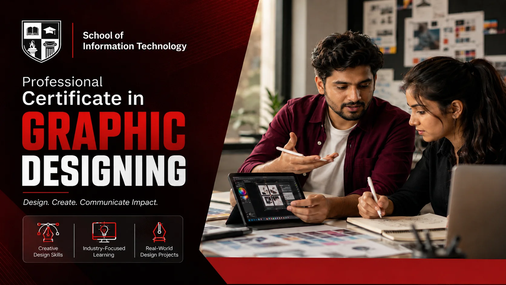Professional Certificate in Graphic Designing