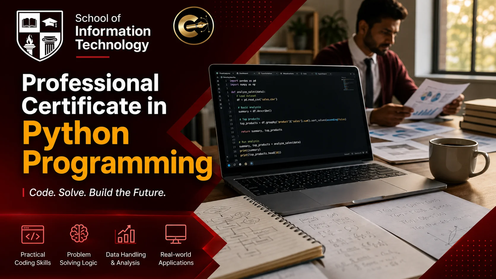 Professional Certificate in Python Programming