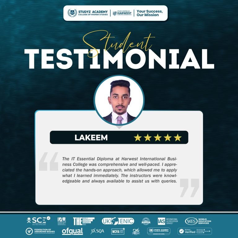 Learner Journey | Diploma in Information Technology