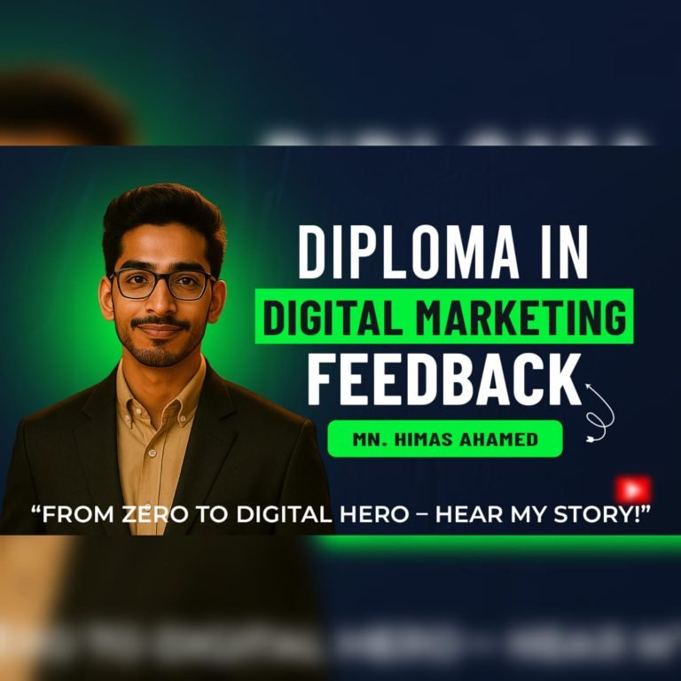 Feedback | Diploma in Digital Marketing | Mr. MN. Himas Ahamed | Harwest International Business College