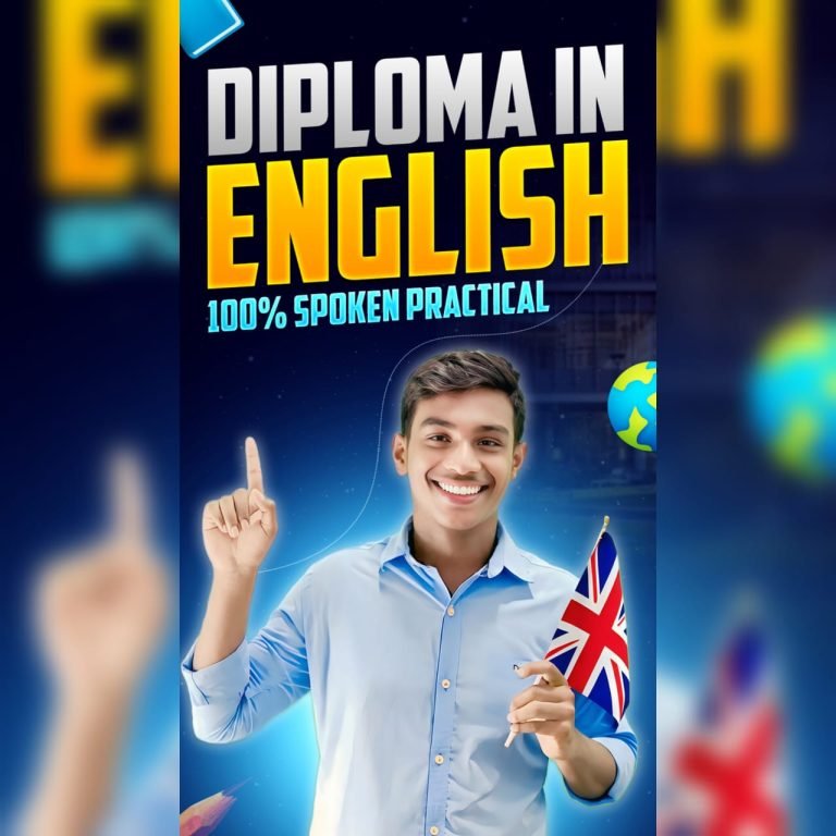 DIPLOMA IN ENGLISH – Speak Confidently, Communicate Globally!