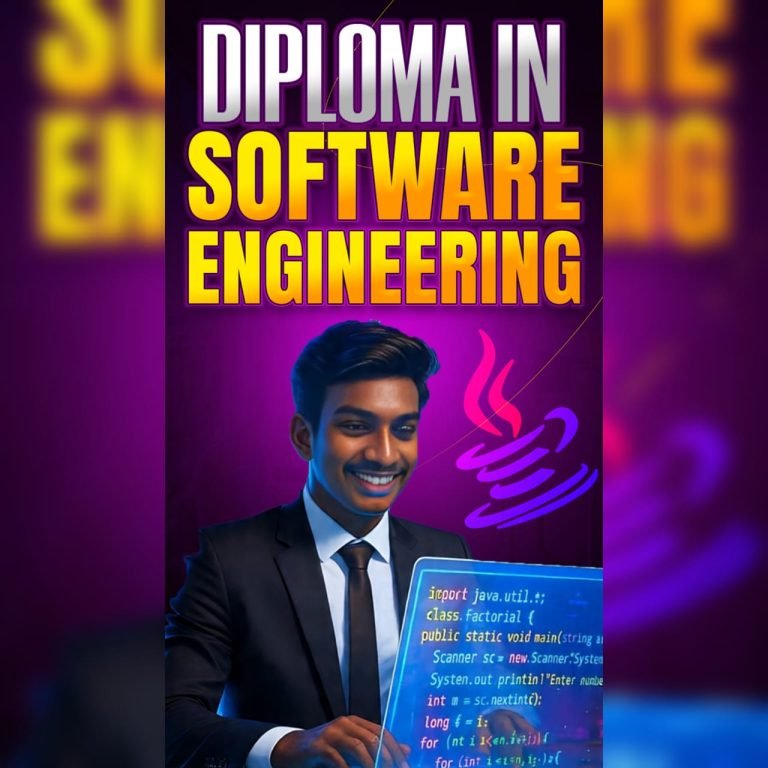 DIPLOMA IN SOFTWARE ENGINEERING – Code Your Way to a Global Career!