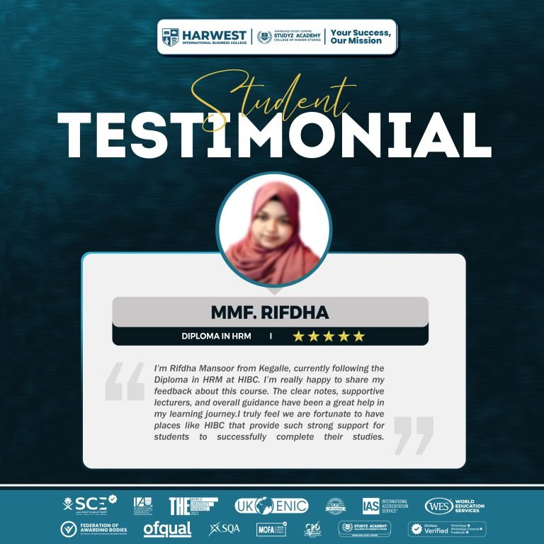 𝐇𝐞𝐚𝐫 𝐟𝐫𝐨𝐦 𝐎𝐮𝐫 𝐒𝐭𝐮𝐝𝐞𝐧𝐭! | 𝐃𝐢𝐩𝐥𝐨𝐦𝐚 𝐢𝐧 𝐇𝐮𝐦𝐚𝐧 𝐑𝐞𝐬𝐨𝐮𝐫𝐜𝐞 𝐌𝐚𝐧𝐚𝐠𝐞𝐦𝐞𝐧𝐭 | 𝐌𝐌𝐅. 𝐑𝐈𝐅𝐃𝐇𝐀