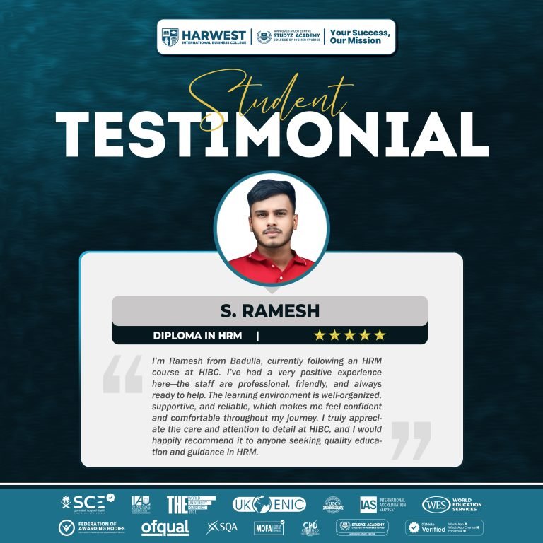 𝐋𝐞𝐚𝐫𝐧𝐞𝐫 𝐉𝐨𝐮𝐫𝐧𝐞𝐲 | 𝐃𝐢𝐩𝐥𝐨𝐦𝐚 𝐢𝐧 𝐇𝐮𝐦𝐚𝐧 𝐑𝐞𝐬𝐨𝐮𝐫𝐜𝐞 𝐌𝐚𝐧𝐚𝐠𝐞𝐦𝐞𝐧𝐭 | 𝐒. 𝐑𝐚𝐦𝐞𝐬𝐡