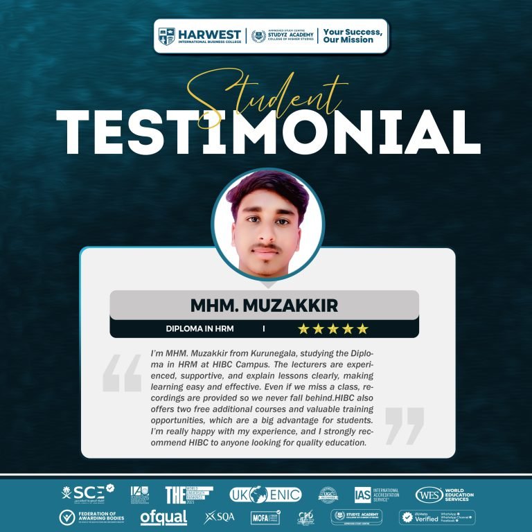 𝐇𝐞𝐚𝐫 𝐟𝐫𝐨𝐦 𝐎𝐮𝐫 𝐒𝐭𝐮𝐝𝐞𝐧𝐭! | 𝐃𝐢𝐩𝐥𝐨𝐦𝐚 𝐢𝐧 𝐇𝐮𝐦𝐚𝐧 𝐑𝐞𝐬𝐨𝐮𝐫𝐜𝐞 𝐌𝐚𝐧𝐚𝐠𝐞𝐦𝐞𝐧𝐭 | 𝐌𝐇𝐌. 𝐌𝐮𝐳𝐚𝐤𝐤𝐢𝐫